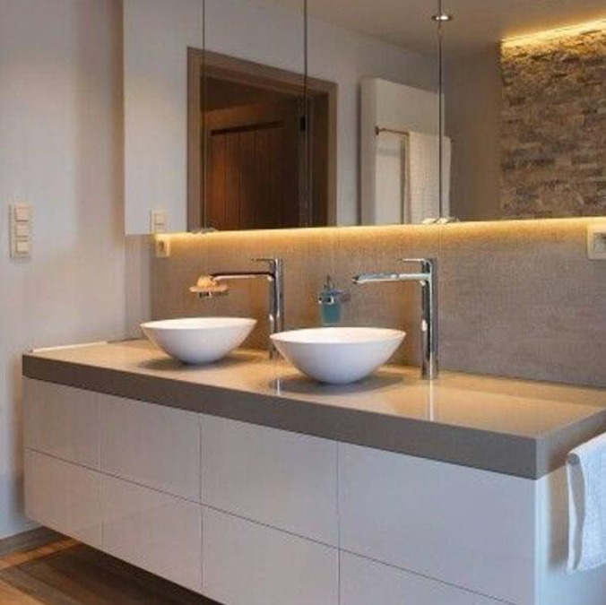 Bathroom Vanity for Beige-Quartz in Bangi
